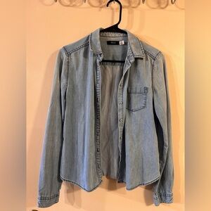 small BDG (Urban Outfitters) light denim button down